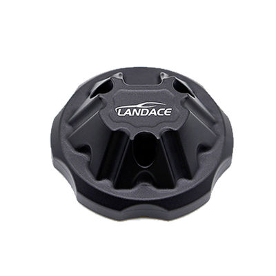 74*74*30mm Siyah Alüminyum Alaşım Anten Ana Kapak Jeep Wrangler JL JK için