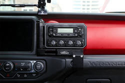Alüminyum alaşımlı destek ve ayarlanabilir açı montajı ile Jeep Wrangler anahtar paneli