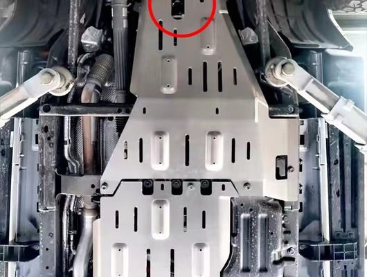 Jeep Wrangler JL JK 4x4 Alüminyum Alaşım Motor Koruma Koruması Kayma Tablası Siyah