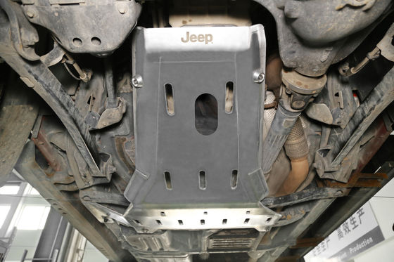 Jeep Wrangler JL JK 4x4 Alüminyum Alaşım Motor Koruma Koruması Kayma Tablası Siyah