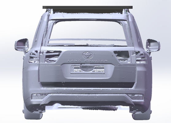 LC300 150*142*5 Düz Çatılı Raf 4X4 Araçlar için Alüminyum Alaşım Dış Aksesuarları