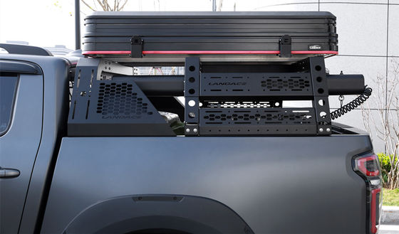 OEM Alınan Yatak Rack Sistemi Orta Boyutlu Kamyon Yatakları için Siyah Toz Kaplama Yüzeyi