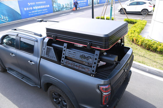 GWM Ute POER Step Bar 4x4 Pick Up Truck Jeep Gladiator JT için ağır görevli yatak rafı
