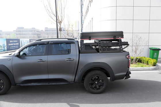 GWM Ute POER Step Bar 4x4 Pick Up Truck Jeep Gladiator JT için ağır görevli yatak rafı