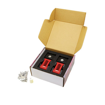 Sert Anodizing Yüzey Finishing JL Hood Lock Kit için Jeep Wrangler Alüminyum Alaşımı