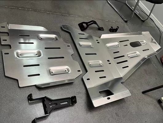 1810*870*8mm Off Road Alüminyum Alaşım Motor Kapak Altında Çamur Flap Koruyucu Skid Plate for JEEP Wrangler JL JK