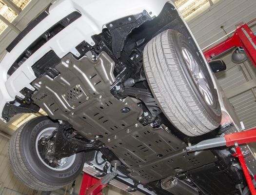Nissan Patrol Y62 Koruma Alt Vücut Koruyucu için Balck Fonksiyon Koruma Kayma Plakası