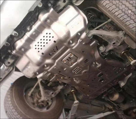 2012- 4x4 Aksesuarlar Çelik Alüminyum Alaşım Şasi Koruma Tablası Motor Koruması Toyota Hilux için Araba Kaydırma Tablası