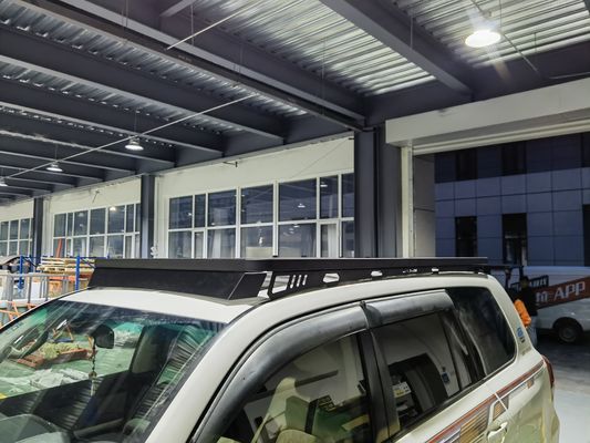 Toyota LC200 için kullanılmış arabalar için evrensel sunroof çatı rafları En iyi depolama çözümü