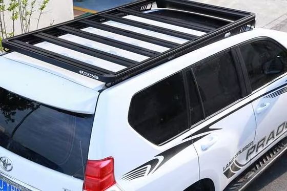 Toyota Land Cruiser Prado LC 150 için dayanıklı evrensel alüminyum alaşımlı güneş enerjisili araba çatı rafları