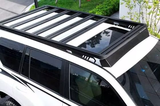 Toyota Land Cruiser Prado LC 150 için dayanıklı evrensel alüminyum alaşımlı güneş enerjisili araba çatı rafları