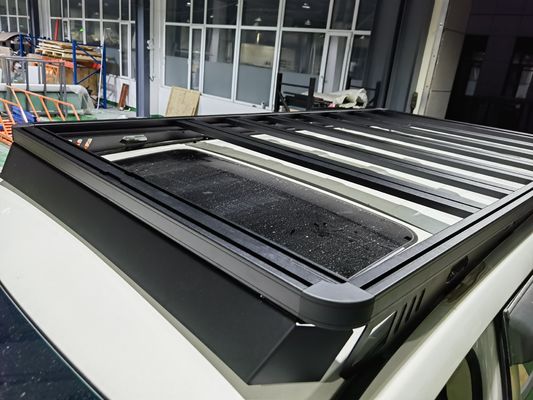Alüminyum Alaşım TOYOTA LAND CRUISER LC200 Geliştirilmiş Performans için Flat Araç Çatı Racks