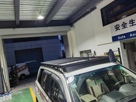 Alüminyum Alaşım TOYOTA LAND CRUISER LC200 Geliştirilmiş Performans için Flat Araç Çatı Racks