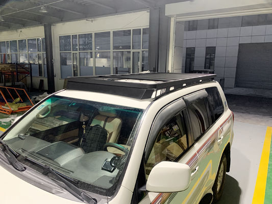 Alüminyum Alaşım TOYOTA LAND CRUISER LC200 Geliştirilmiş Performans için Flat Araç Çatı Racks