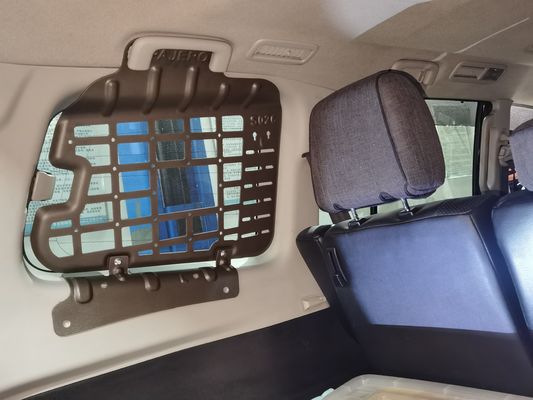 Alaşımlı bagaj depolama rafı Pencere örgü ağı Yan pencere asılı ağ Mitsubishi Pajero