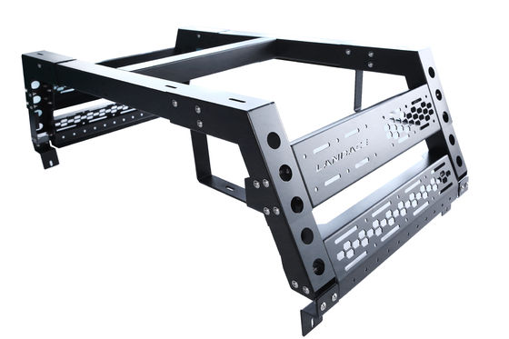 Araba Çadırı Çok fonksiyonel Tub Rack 4x4 Çatı Üstü için Düzenlenebilir ve Siyah Toz Kaplama