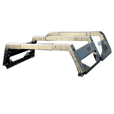 Araba Çadırı Çok fonksiyonel Tub Rack 4x4 Çatı Üstü için Düzenlenebilir ve Siyah Toz Kaplama