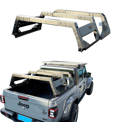 Araba Çadırı Çok fonksiyonel Tub Rack 4x4 Çatı Üstü için Düzenlenebilir ve Siyah Toz Kaplama