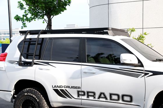 TOYOTA Prado LC 150 Alüminyum için Kara Toz Kapalı Araç Çatı Racks