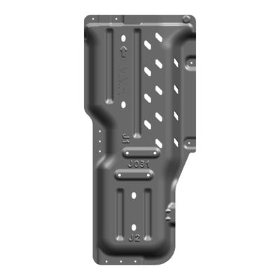 5mm Kalınlığı Yüksek Alt Vücut Ön Motoru Alt Alüminyum Kaydırma Plakası Jeep Wrangler JL için