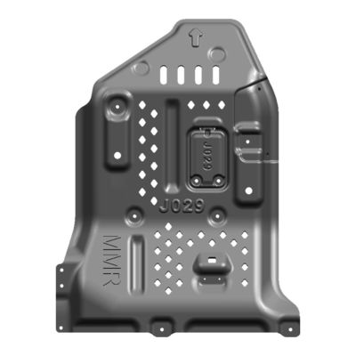 5mm Kalınlığı Yüksek Alt Vücut Ön Motoru Alt Alüminyum Kaydırma Plakası Jeep Wrangler JL için