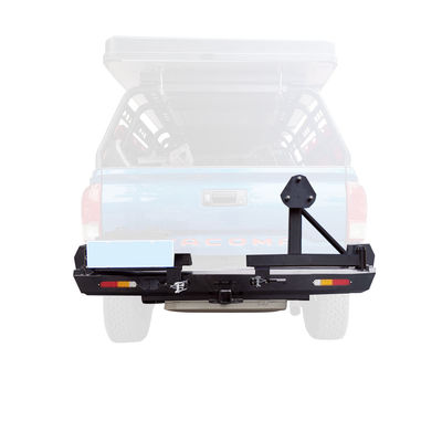 Çelik Bull Bar Toyota Tocama 4x4 Aksesuarları için ön tampon plağı U-Shiped Winch