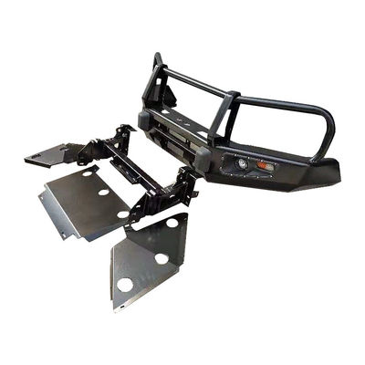 Çelik Bull Bar Toyota Tocama 4x4 Aksesuarları için ön tampon plağı U-Shiped Winch