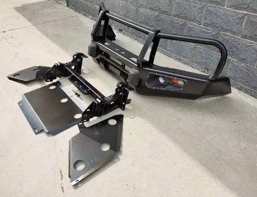 Toyota Tocama 4X4 Araç Aksesuarları Kaydırma Plağı Boğa Çubuğu Winch ile Ön Tampon