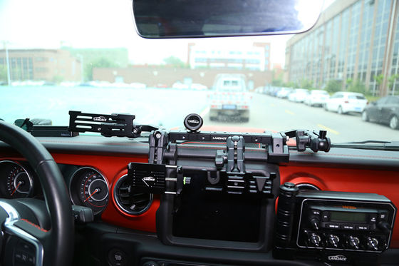 Jeep Wrangler JL JK için Evrensel Kurulum Alüminyum Alaşım Merkezi Konsol Bracket