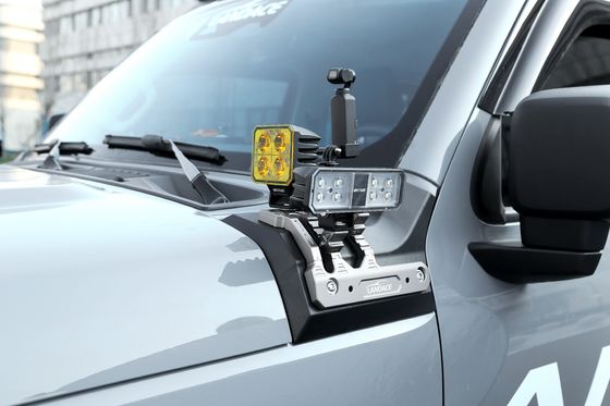 Wrangler Unlimited JL Tank300 Sert Eloksal LED Sürüş Işığı Braketi A Sütun Montajı