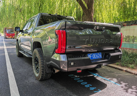 2007-2016 TUNDRA Pickup K5 Jerrycan tutucu ve lastik taşıyıcıları ile arka tampon