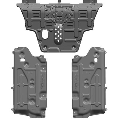 Jeep Toyota 4 Runner için karbon çelik ve magnezyum kayma plağı 2.5mm ve 4mm kalınlığı