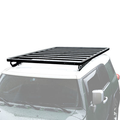 Yüksek Siyah Tozla Kaplı 2235*1380*44mm Çatı Taşıyıcısı Toyota 4 Runner Truck FJ Cruiser için