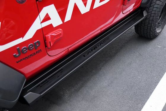 Jeep Wrangler JL JK Alüminyum Alaşım Toz Kaplamalı Yan adım pedal koşu tahtası