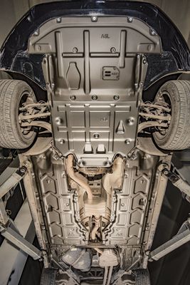 4X4 Dış Aksesuarları Audi Q3 Q5 Q7 Kaydırma Plakası Vücut Altı Koruyucu Motor Koruması