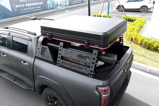 Toyota Hilux Tundra Jeep Gladiator Ssangyong Musso için siyah toz kaplama rulo çubuğu