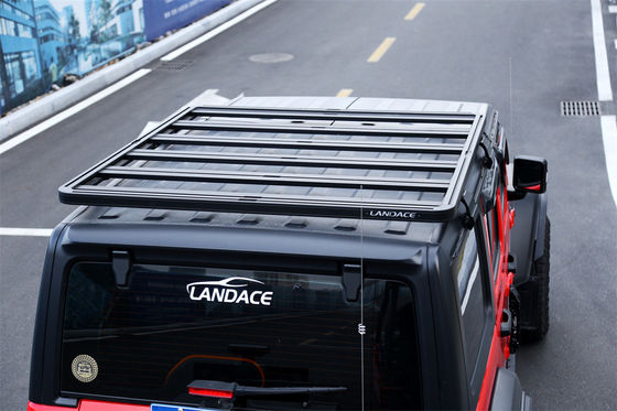 1500*1425*55mm Alüminyum Alaşım Evrensel Araç Çatı Racks Jeep Wrangler JK JL 2022 için ray