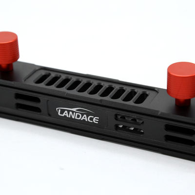 JEEP 4x4 araç dış aksesuarları için ayırılabilir sert anodlu balıkçılıq çubuğu tutucu