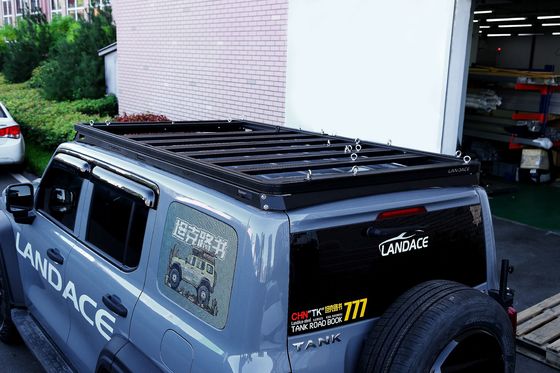 Off Road Power Coating Roof Rack Baggage Gear Bracket Platform for Tank 300 Heavy Duty (Tank 300 Ağır Güçlü Hizmetler için Çap Rack Bagaj Düğmesi Bracket Platform)