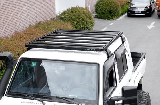 Toyota LC79 Pick-up Ute 1400X1320mm için çok fonksiyonel çatı rafı Toyota LC79 Fitment