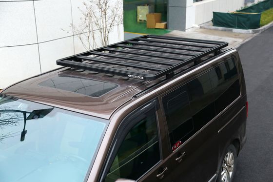 BLACK Alüminyum Volkswagen Multivan 4x4 Araç Dış Aksesuarları için Araç Çatı Racks