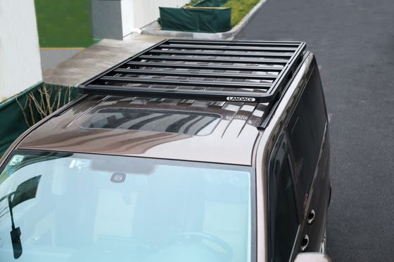 BLACK Alüminyum Volkswagen Multivan 4x4 Araç Dış Aksesuarları için Araç Çatı Racks