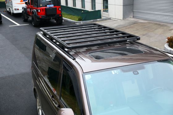 BLACK Alüminyum Volkswagen Multivan 4x4 Araç Dış Aksesuarları için Araç Çatı Racks