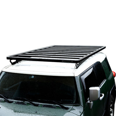 TOYOTA FJ LAND CRUISER Off Road Tarzı Alüminyum Alaşım Çatı Taşıyıcısı Açık Hava Macerası için