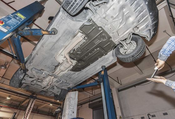 BMW 7 Serisi için Araç Koruması Altında Kayma Plağı ve Radyatör Koruması