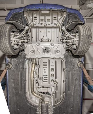 BMW 3 Serisi G-2020 Motor Koruyucu Radyatör Aktarma Kutusu Vücut Altı Alüminyum Alaşımlı Kaydırma Plağı