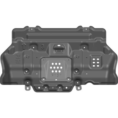 Alüminyum alaşımlı Toyota Prado LC150 için özel off-road 4 * 4 alt vücut zırh plaka