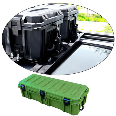 Sıvı bitki lif tipi 4x4 araba çatısı üst kargo kutusu yüksek dayanıklılıklı LLDPE malzemesi ile
