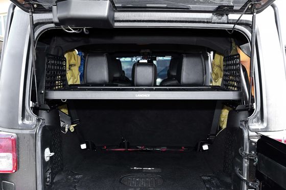 Evrensel sert üst arka pencere iç depolama rafı Jeep için Molle paneli