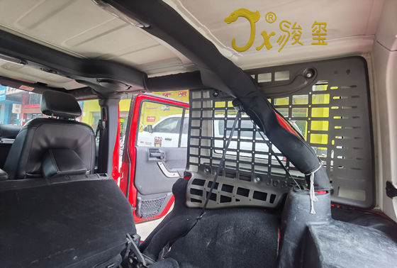 Konforlu Off-Road Macera Arabası İç Depolama Tüm Araçlar için Molle Panel Rafa